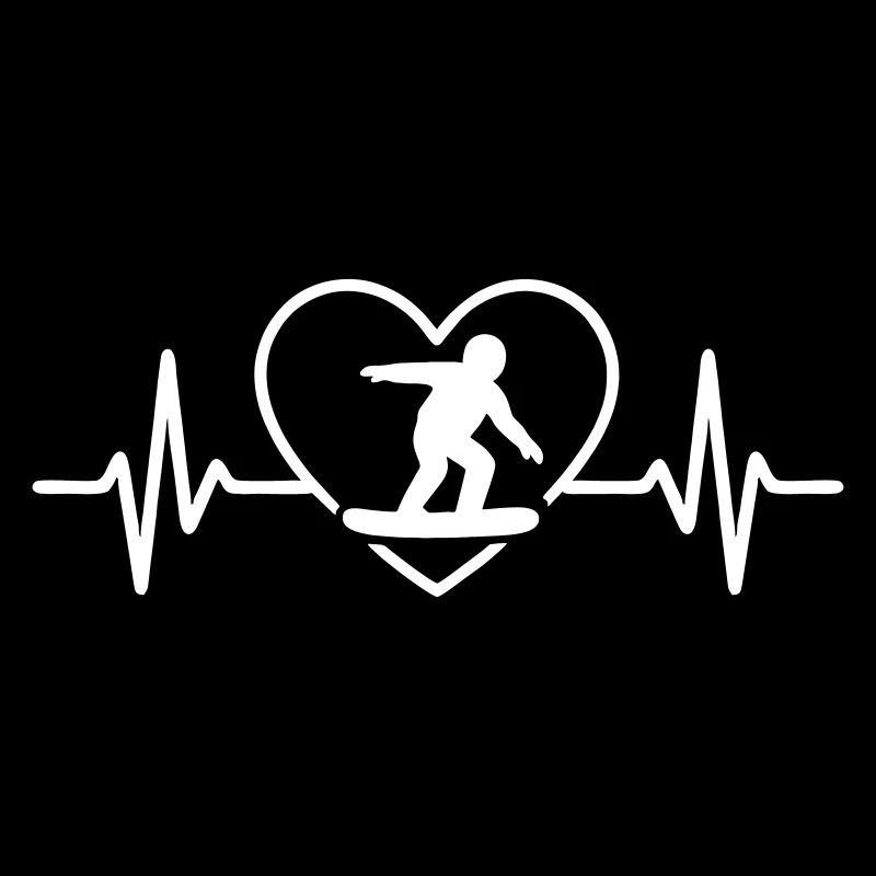 Snowboard Sport Snowboarder Cœur