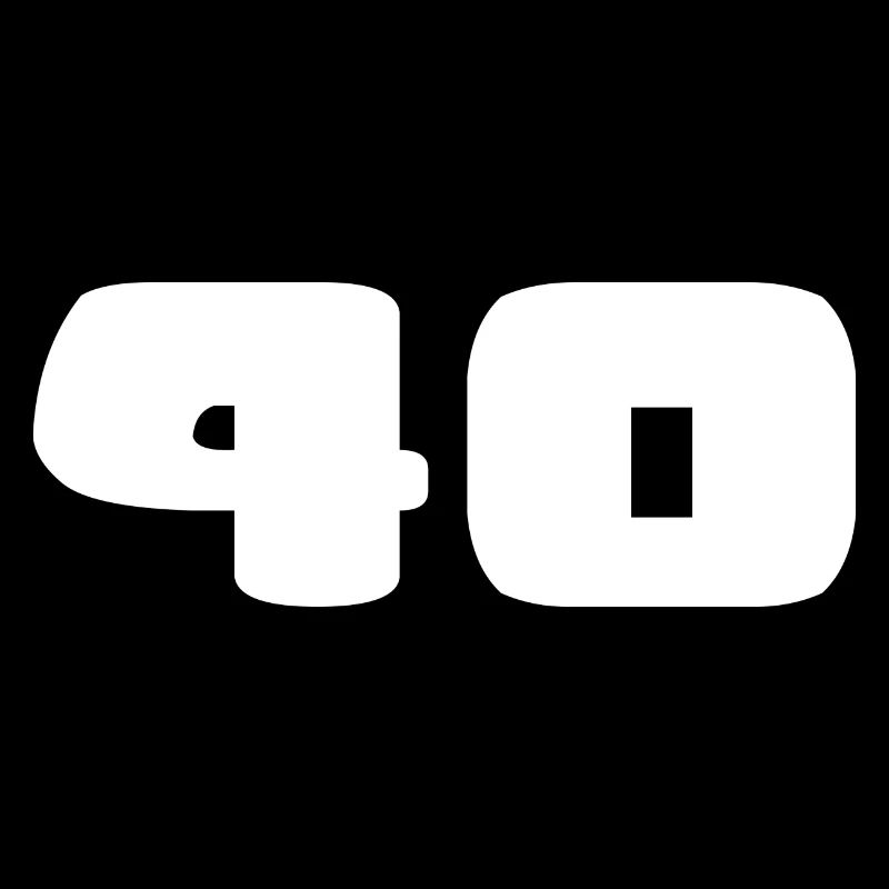 40. 40 ANS. 40e ANNIVERSAIRE. ANNIVERSAIRE 40 ANS.