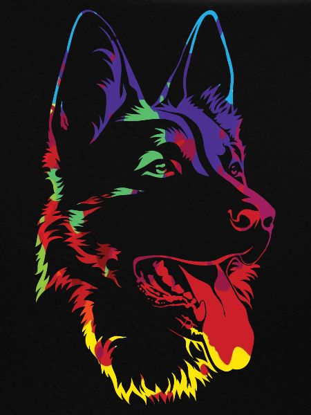 Schäferhund - deutscher Schäferhund - Geschenk