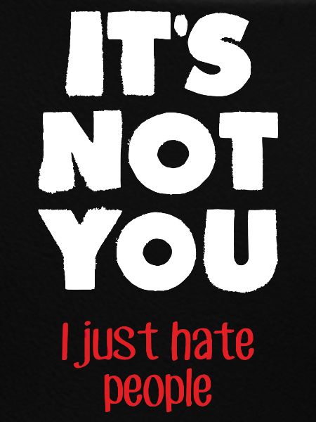 I hate people (dark)