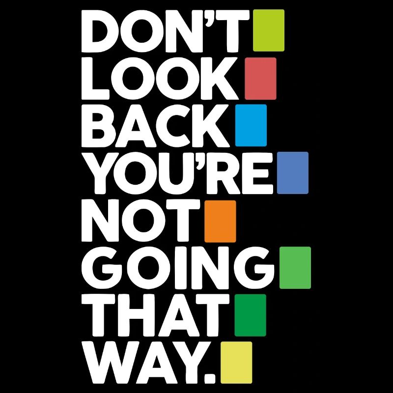 Don't look back (dark)