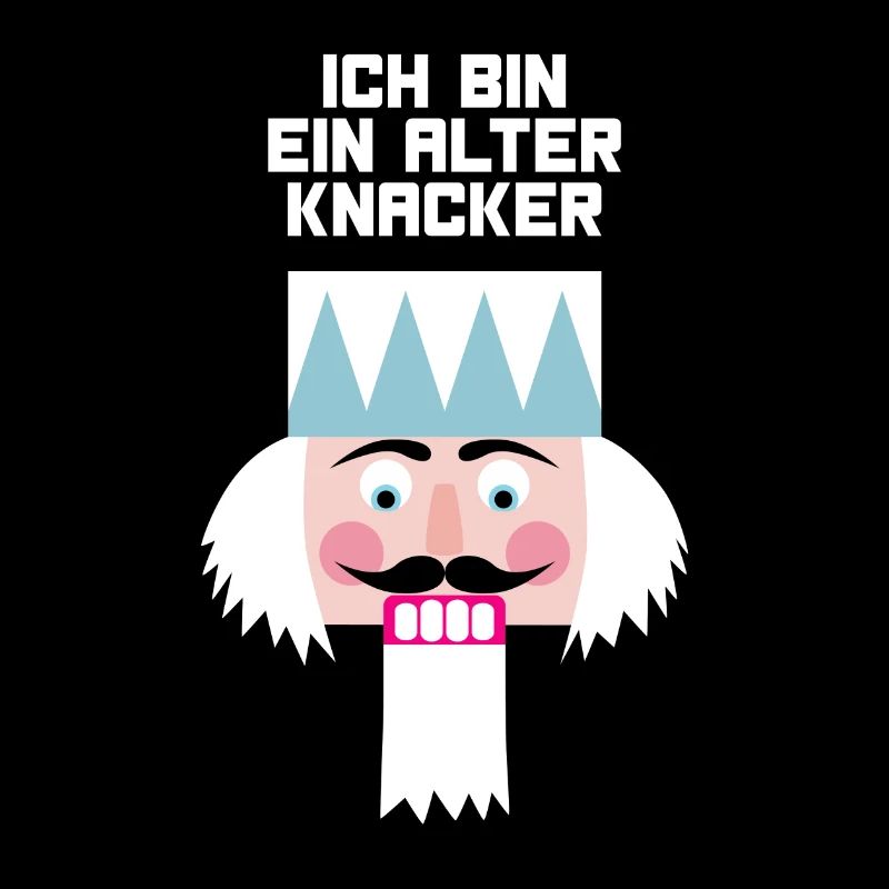 Nussknacker alter Knacker Opa Weihnachten Quote