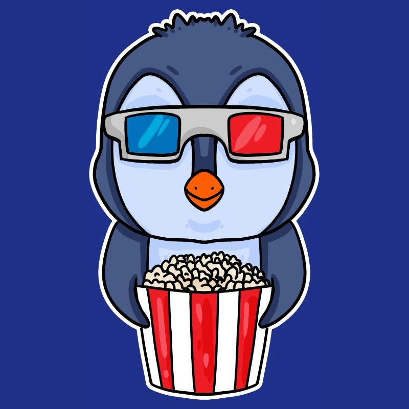 Popcorn Kino Pinguin