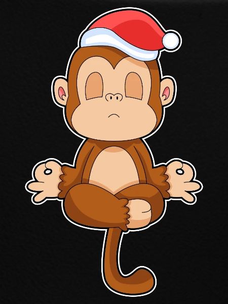 Monkey Christmas Meditation
