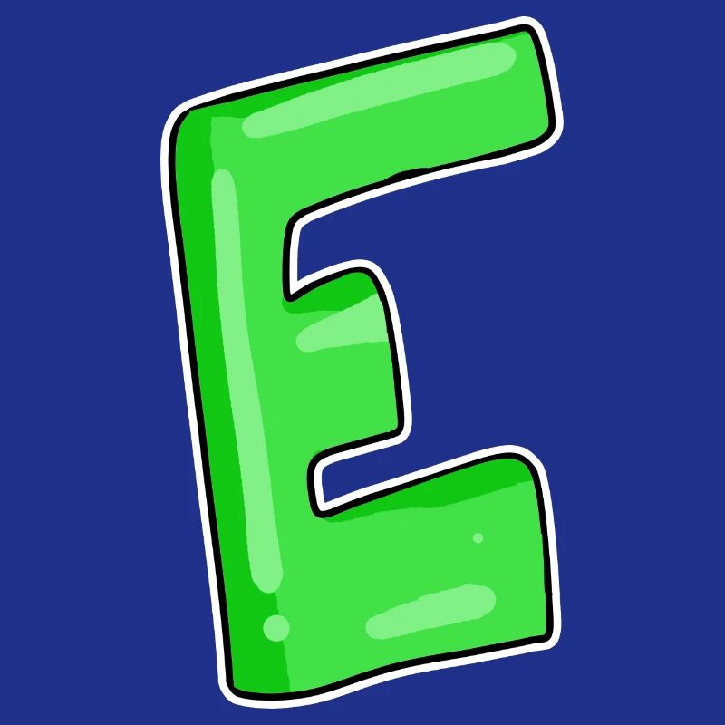 Buchstabe E Anfangsbuchstabe
