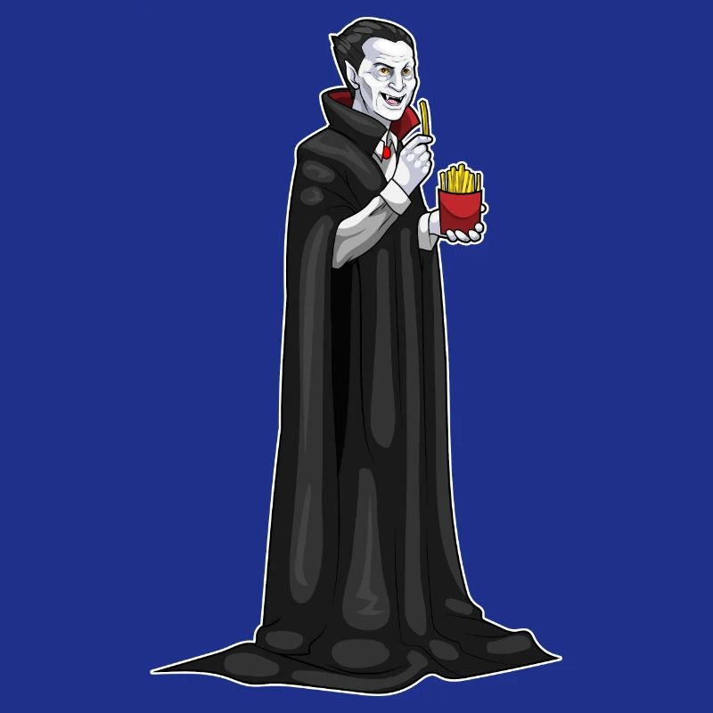 Frites d’Halloween vampire