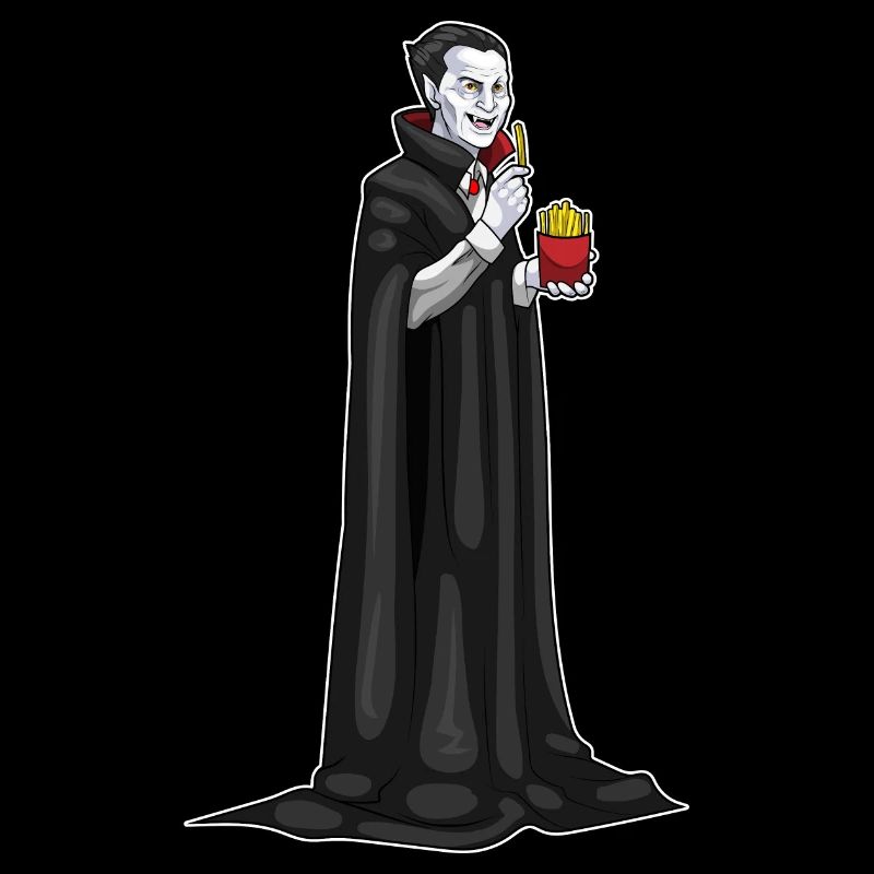 Frites d’Halloween vampire