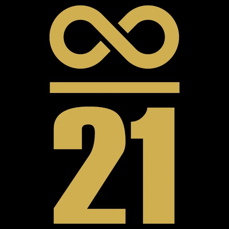 Infinite by 21 million Bitcoin