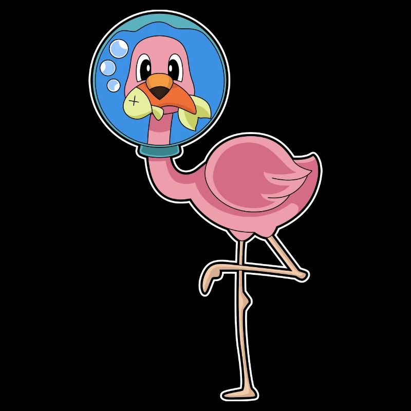 Flamingo Fisch Aquarium