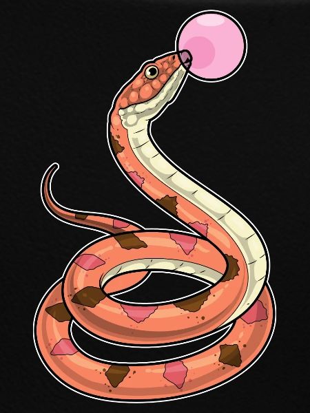 Snake Chewing Gum
