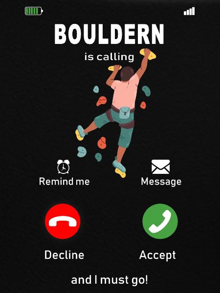 Bouldering is calling