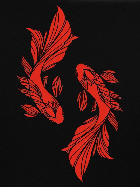 Two goldfish