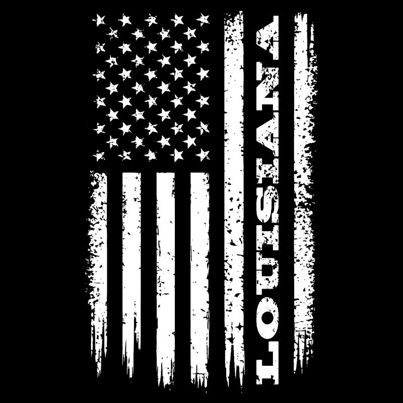 Drapeau des États-Unis Louisiane Cadeau de l’État