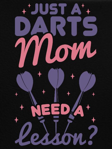 Dartspieler Mutter