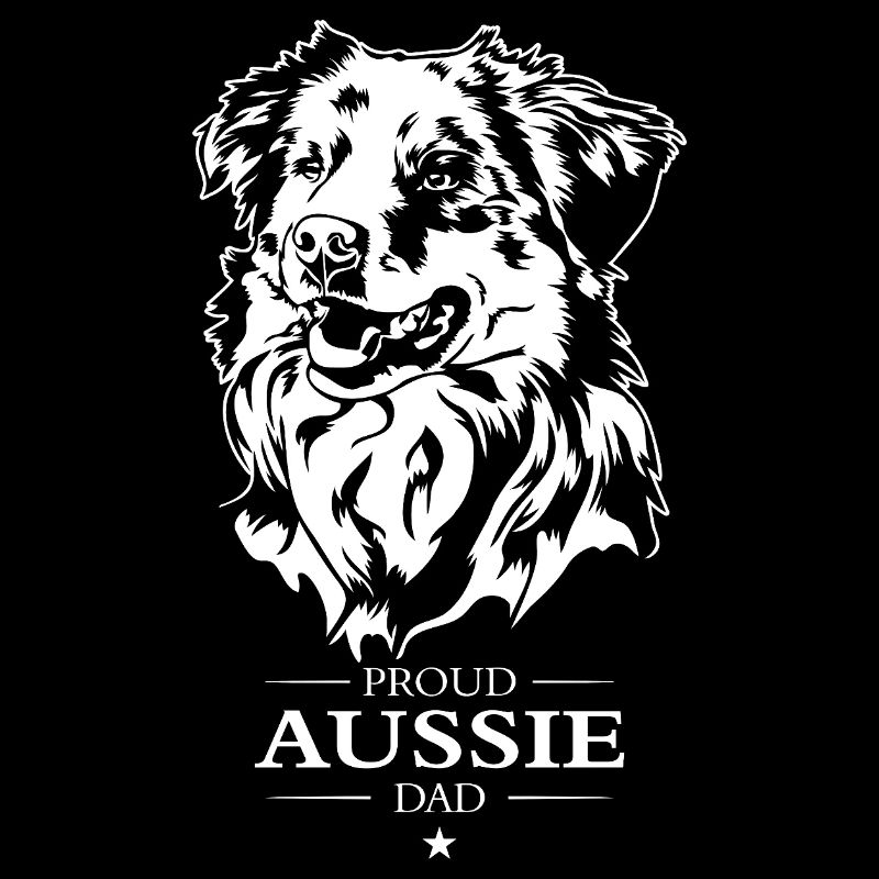 Aussie Dad Dogs Australian Shepherd Dog Wilsigns