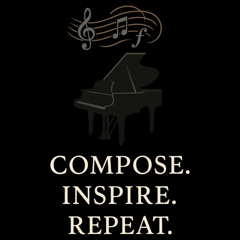 Professeur de piano Professeur de musique Professeur drôle