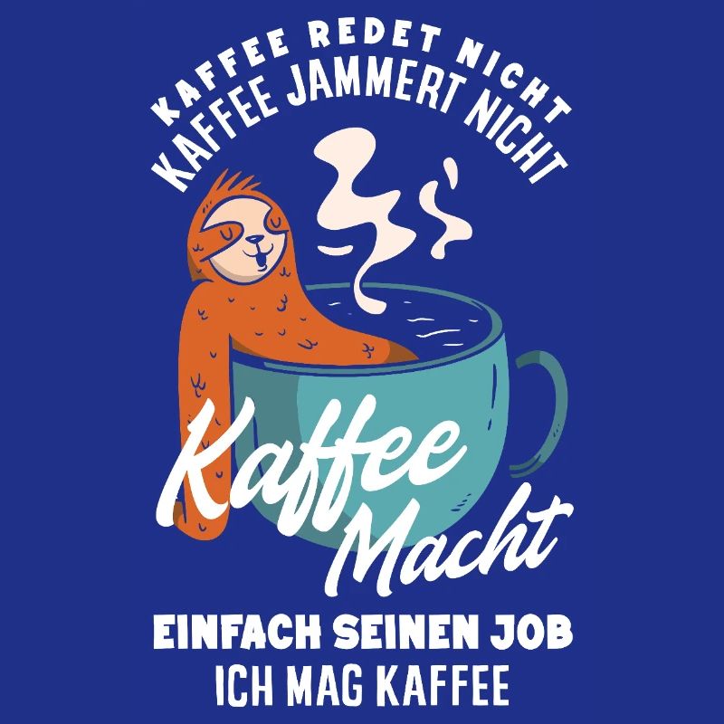 Coffee doesn't talk – I like coffee