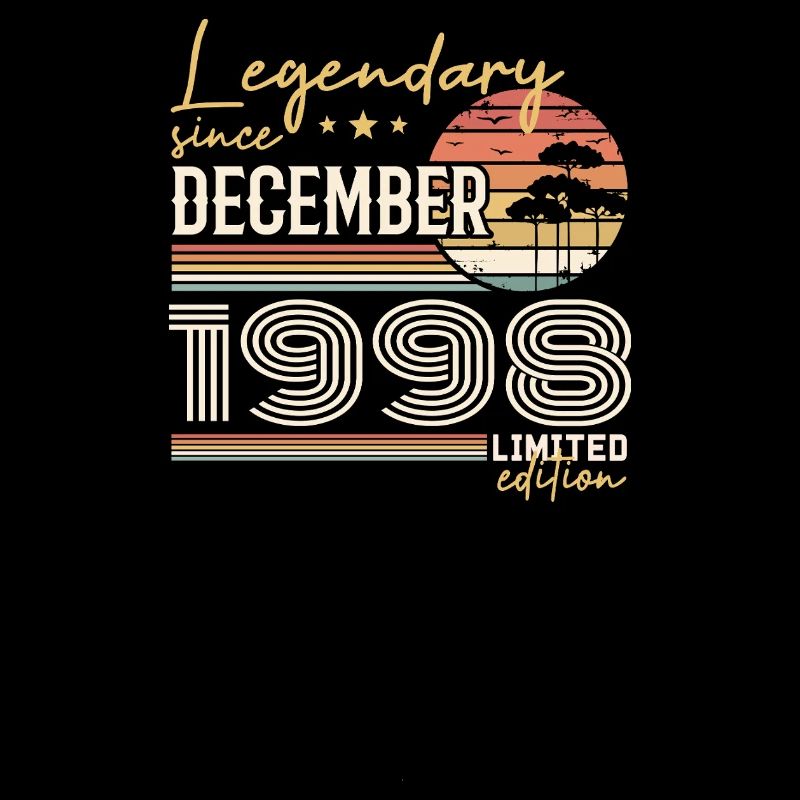 Cadeau 27e Anniversaire Décembre 1998