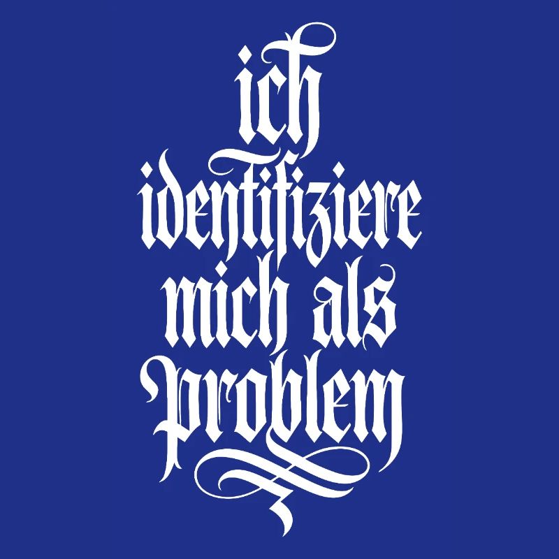I identify as a problem