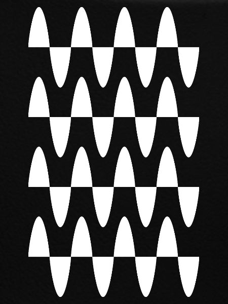 Wave Mosaic design