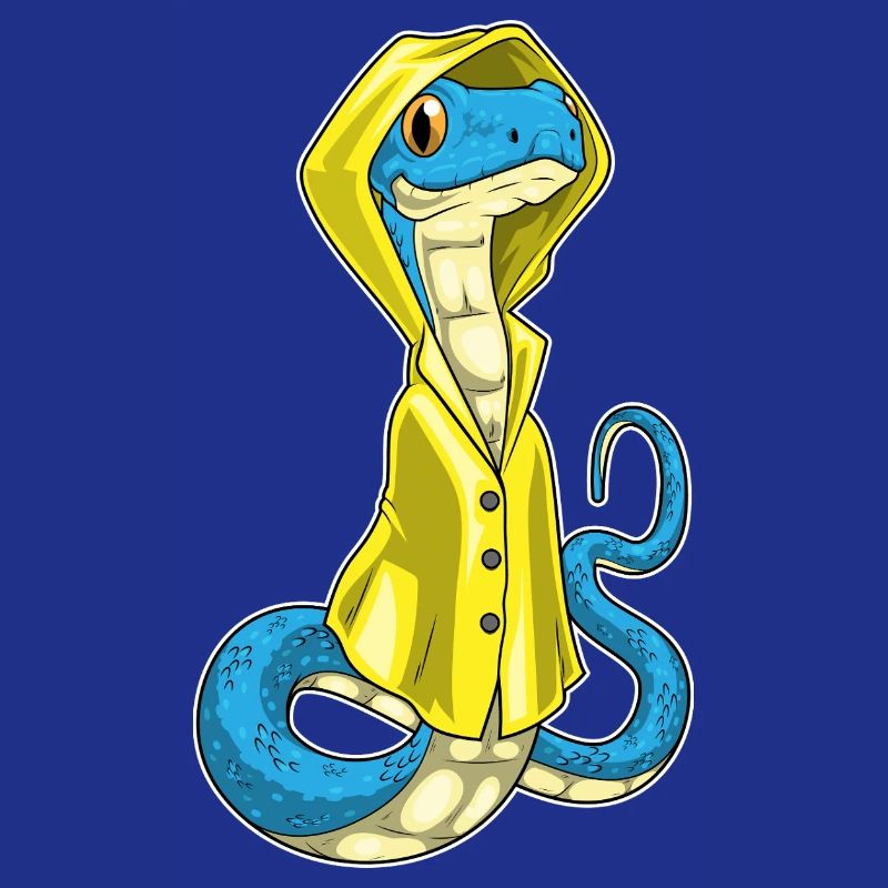 Veste de pluie serpent