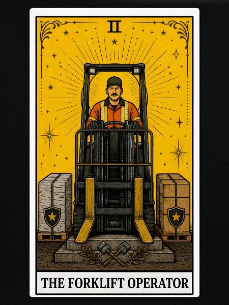 Staplerfahrer | Logistik Tarot