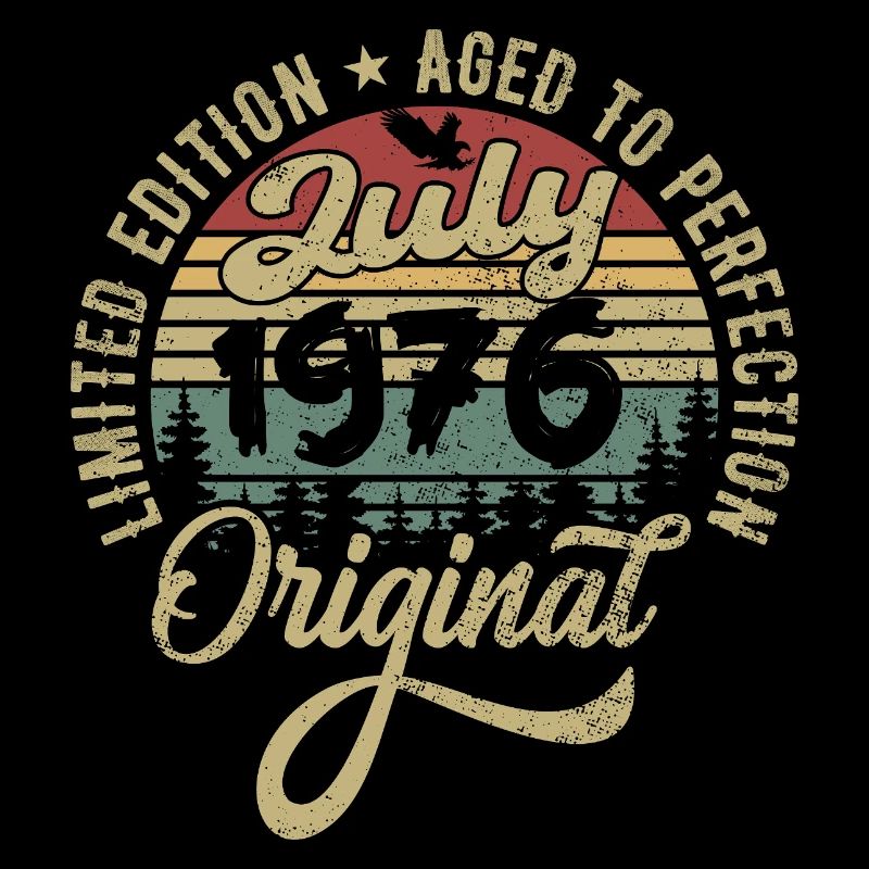 Geburtstag Juli 1976 juli 1976 July 1976