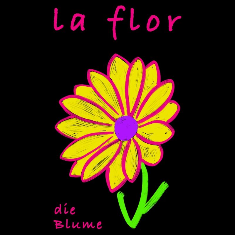 Die Blume auf Spanisch