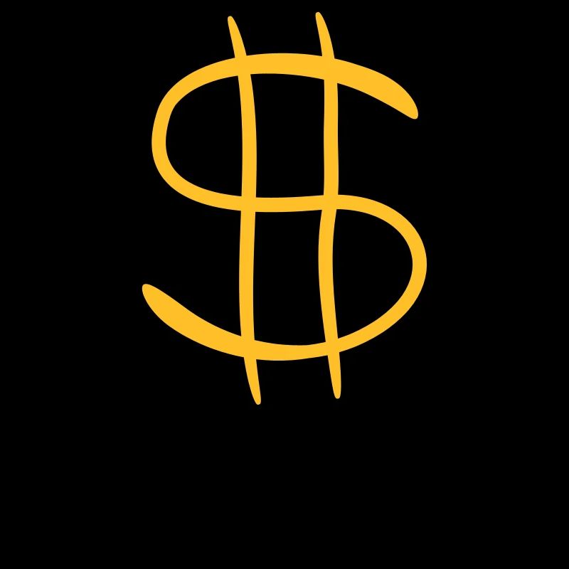 symbole dollar gettin argent signe argent riche argent