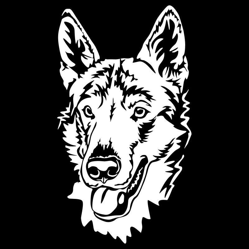 Tête de loup-garou tchèque « Black Edition »