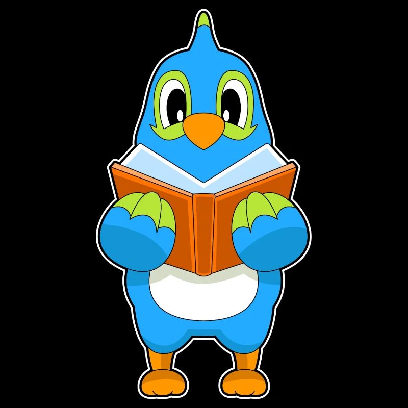 Livre de lecture de perroquet