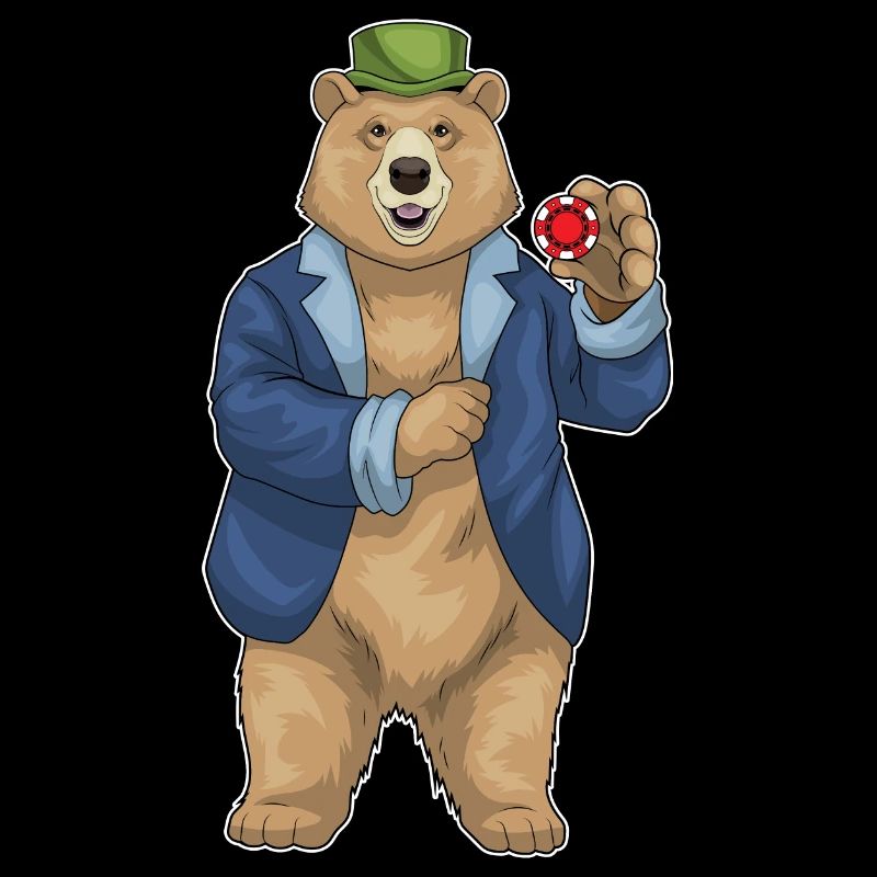 Bear Poker Jetons de poker