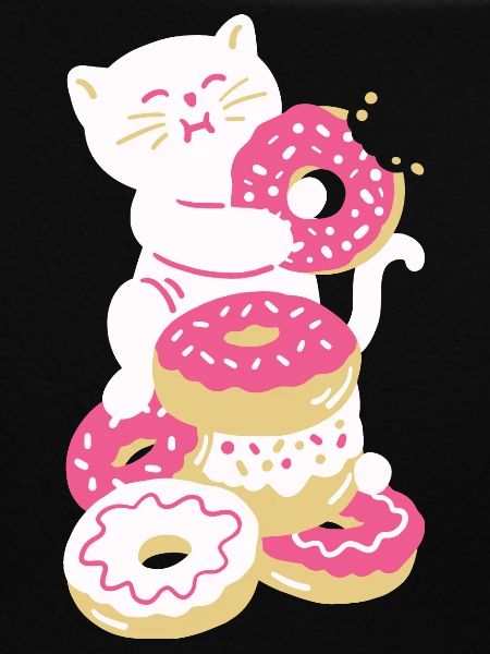 Donuts Katze Donut