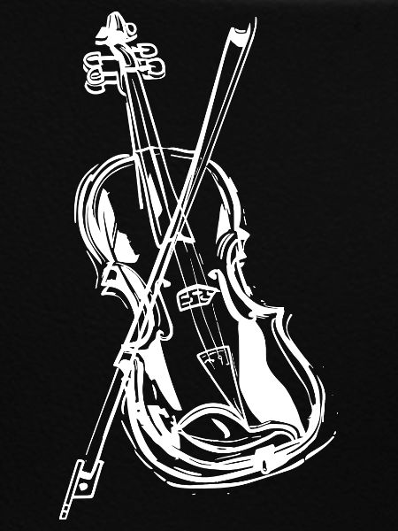 Violin Drawing