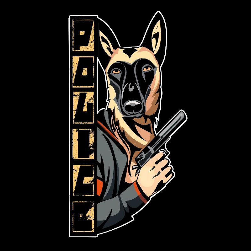 Polizei von Malinois