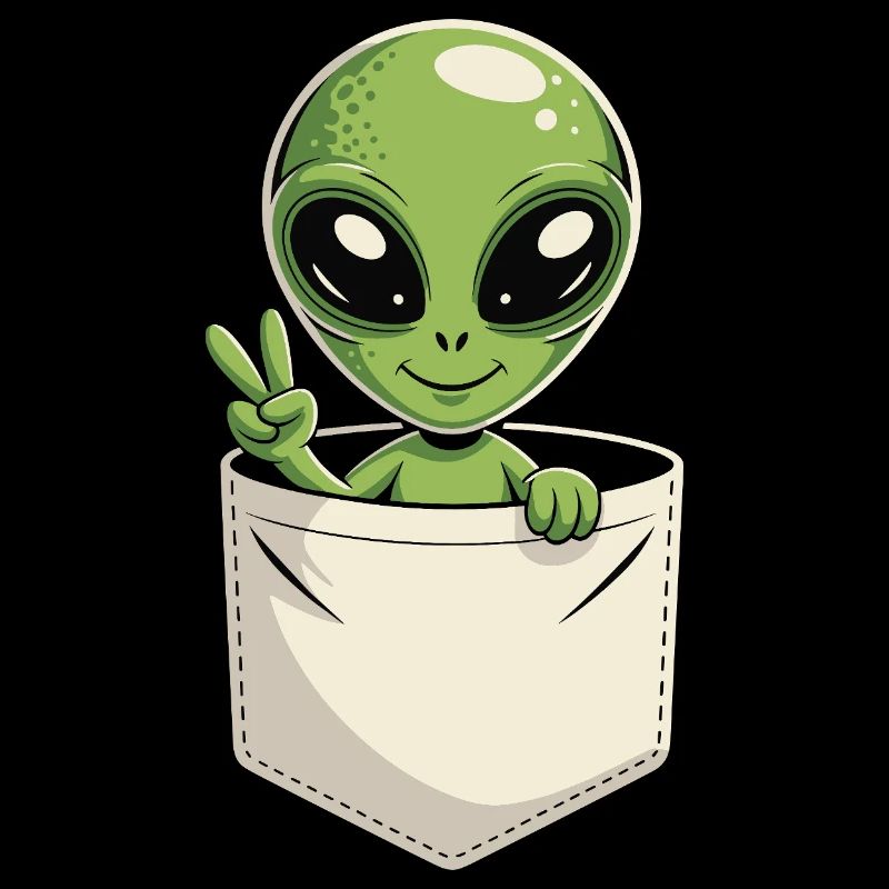 Alien in der Tasche Peace Science Fiction