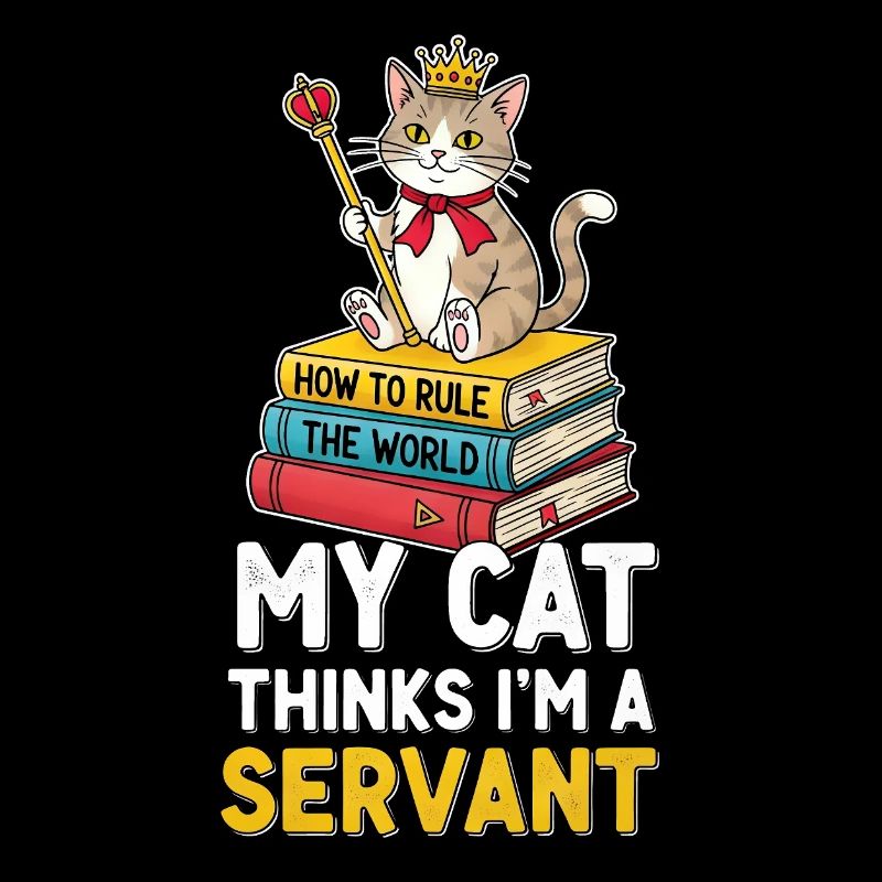 Kitten Crown Ruler Motif
