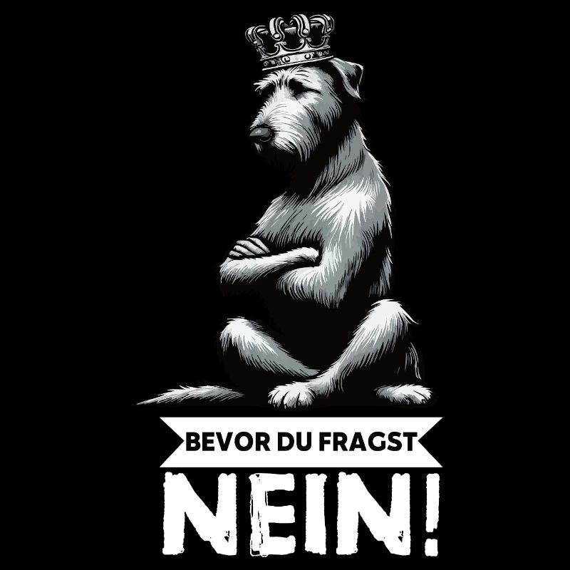 Bevor Du Fragst Nein Irischer Wolfshund Wolfshund 