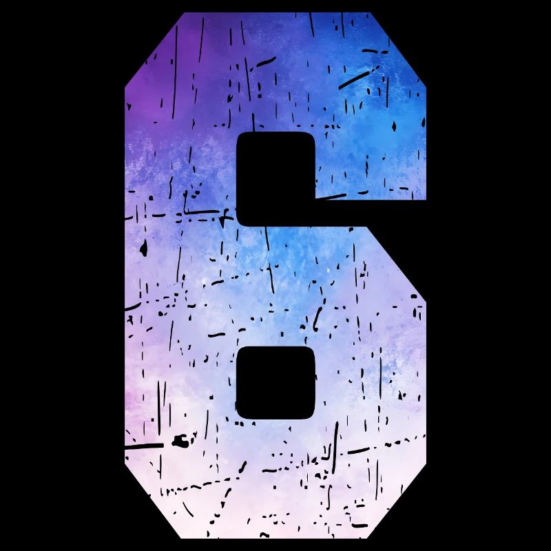 numéro 6 – Cadeau anniversaire 6 ans