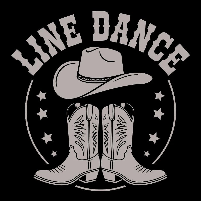 Line dancing is my hobby. Cool line dance design