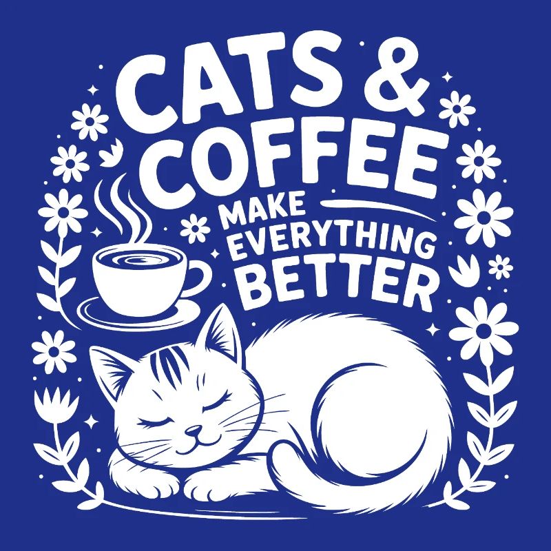 Cat and coffee is all I need