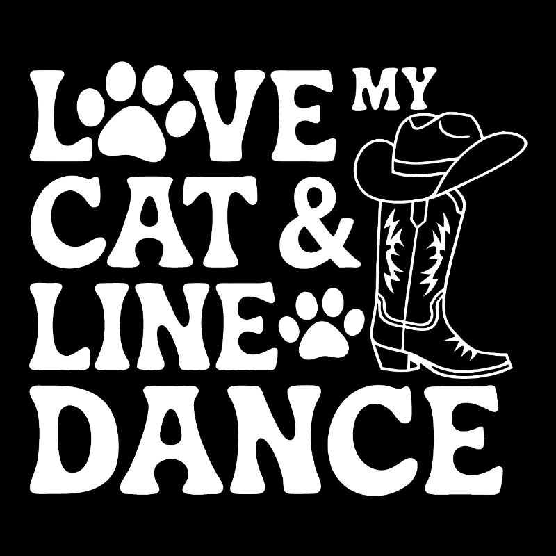 Ich liebe meine Katze und Line Dance