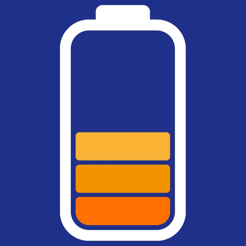 HALF BATTERY - White