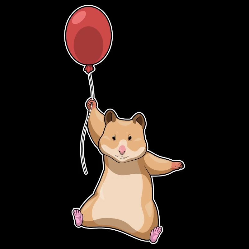 Ballon Hamster