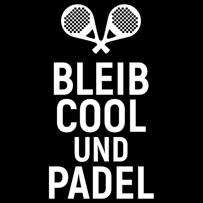 Schläger Padel Cooler Spruch Spieler Padelspiel