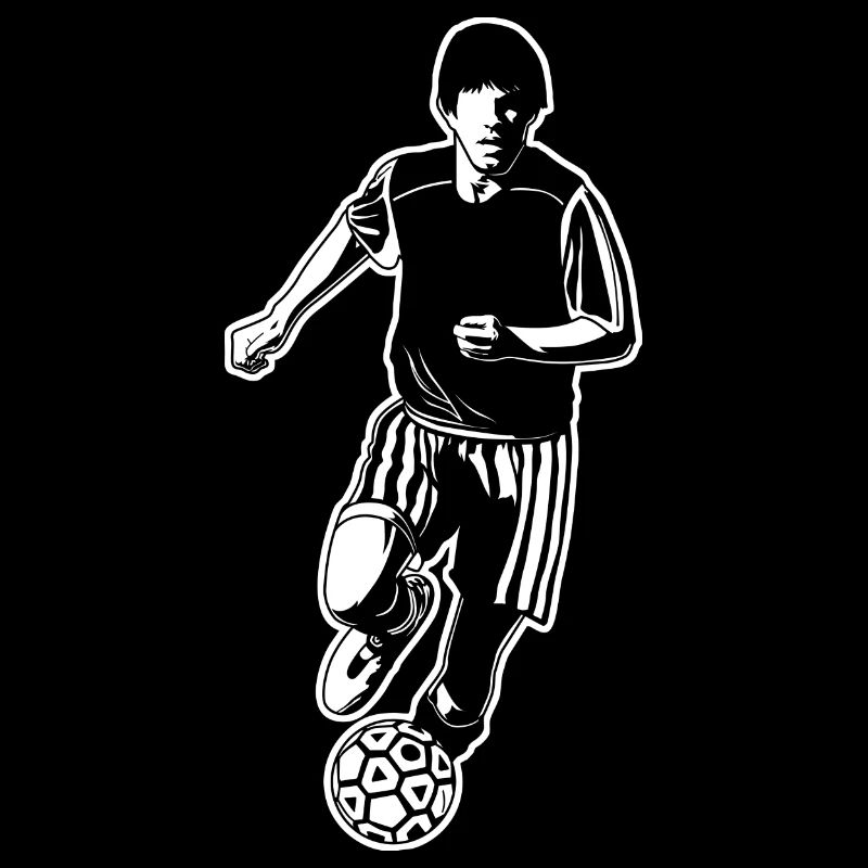 Soccer Player Drawing