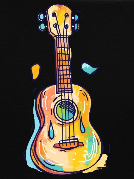 Ukulele Comic Look