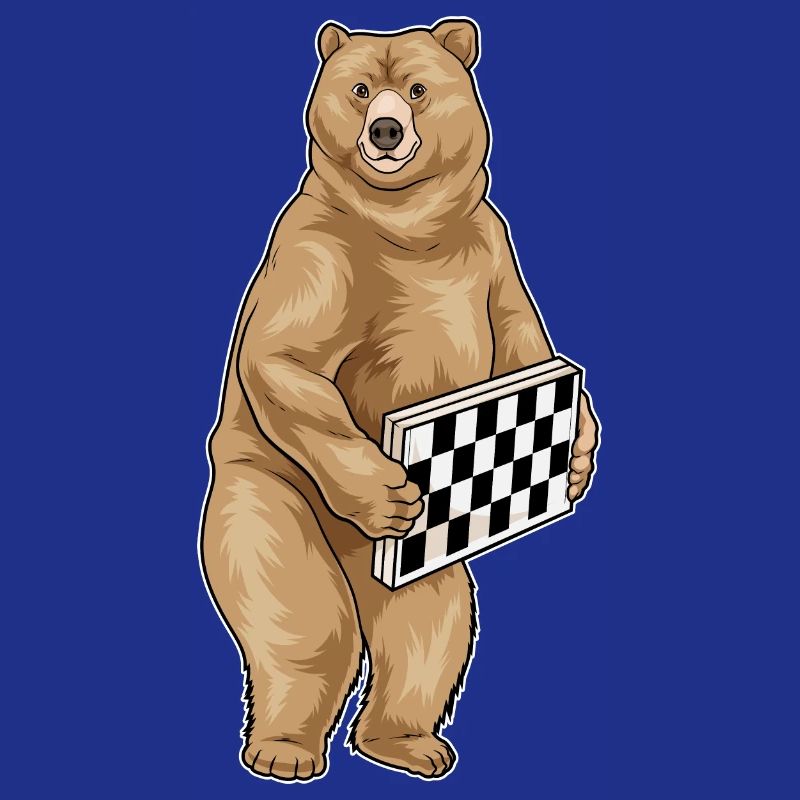 Bear Chessboard Chess Board Game