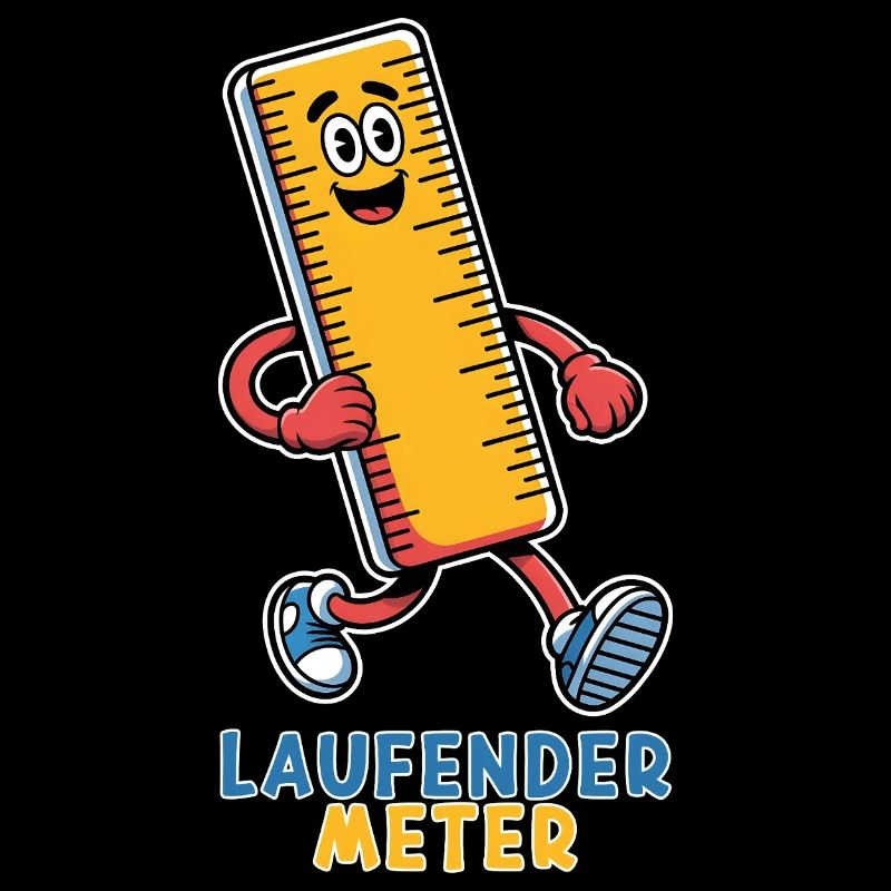 Laufender Meter klein lustig Zwerg Spitzname