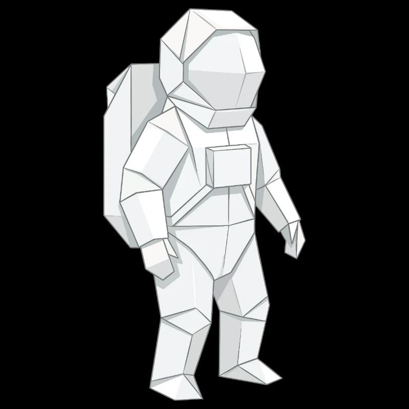 T-shirt d’astronaute pour fans de l’espace